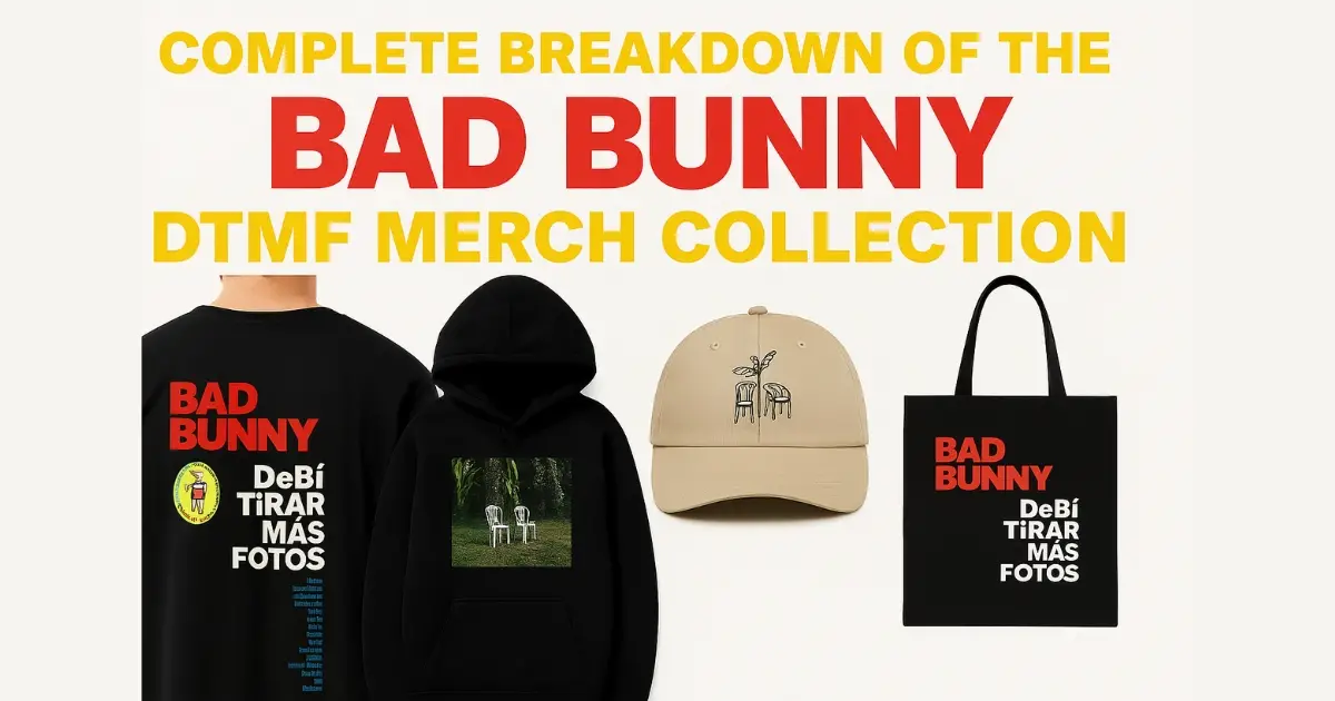 Complete Breakdown of the Bad Bunny DTMF Merch Collection