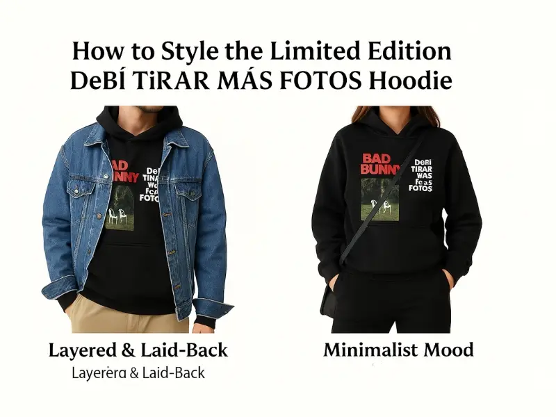 How to Style the Limited Edition DeBÍ TiRAR MáS FOToS Hoodie How to Style the Limited Edition DeBÍ TiRAR MáS FOToS Hoodie