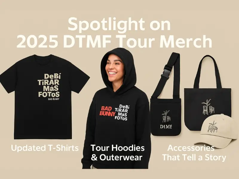 Spotlight on 2025 DTMF Tour Merch Spotlight on 2025 DTMF Tour Merch