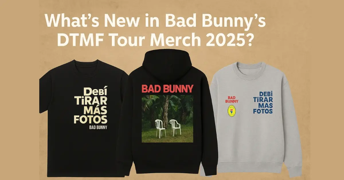 What’s New in Bad Bunny’s DTMF Tour Merch 2025