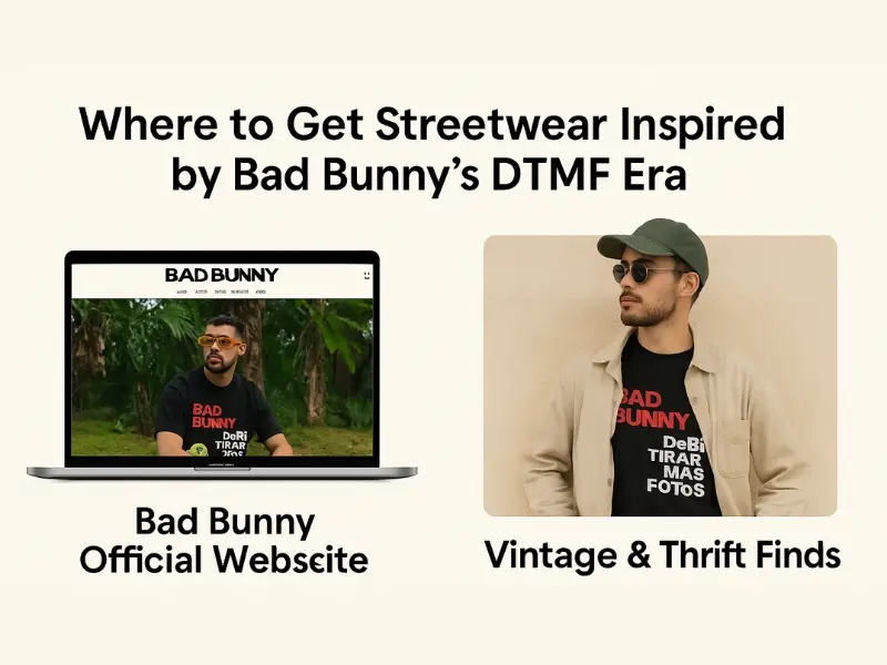 Where to Get Streetwear Inspired by Bad Bunny’s DTMF Era Where to Get Streetwear Inspired by Bad Bunny’s DTMF Era